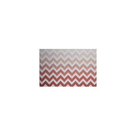 Mantel ind Urban zigzag 45x30 naranja