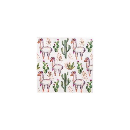 Servilleta papel 33x33 infant cactus