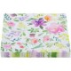 Servilleta papel 33x33 rosa mini flores