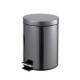 Papelero Metalic 5L Gris