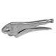 Pinza de presión quijada curva con corta alambre 10" uso industrial