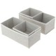 Set de 4 organizadores de tela