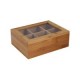 Caja Porta Te Bambu.
