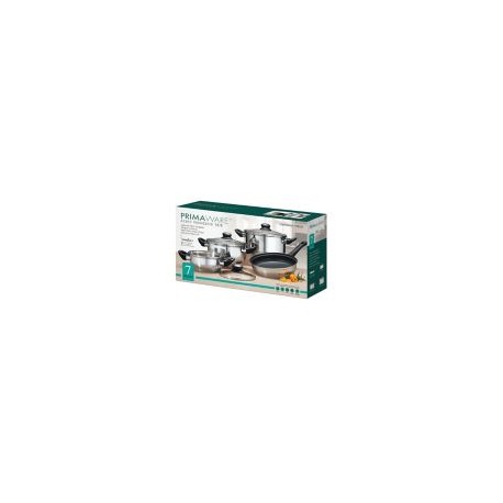 Batería Tramontina 7 pzas acero inox