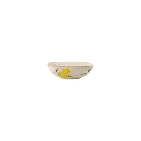 Bowl cuadrado limones 20x20
