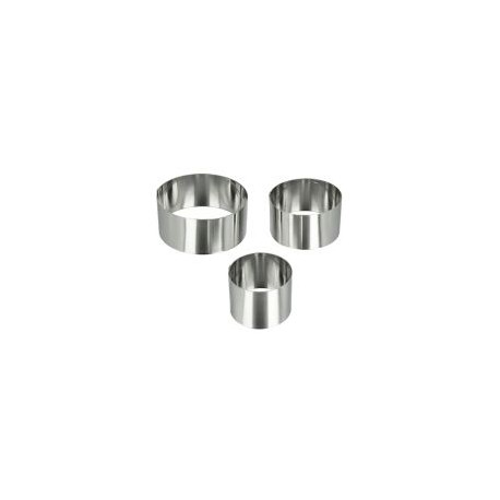 Set de aros para decorar comida 3 piezas