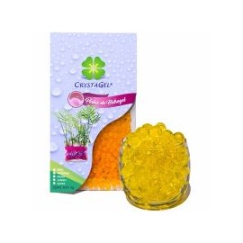 Perlas de hidrogel deshidratadas amarillo oro 5 g