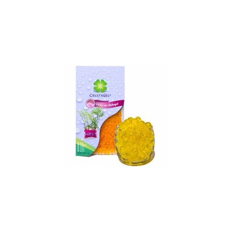 Perlas de hidrogel deshidratadas amarillo oro 5 g