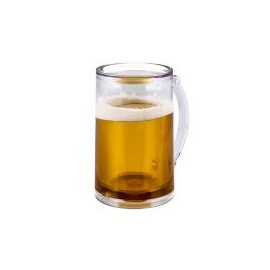 Tarro simula cerveza