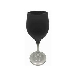 Setx4 copas agua 386ml negro mate