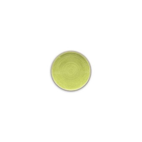 Plato base melamina 35cm liso verde Fantasy Garden
