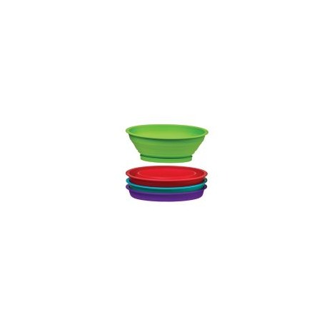 Mini coladera oval plegable