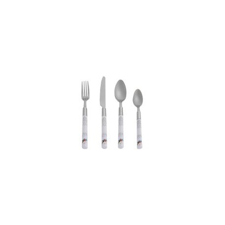Jgo Cubiertos 16Pz Plas Rack