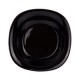 Plato hondo 22 cm Carine negro