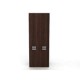 Locker despensa 1 puerta dividida cacao