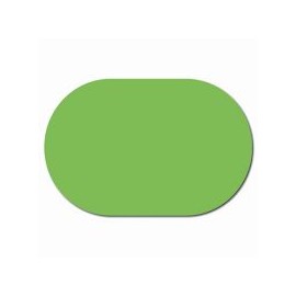 Mantel Liso de vinil oval