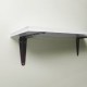 Soporte en escuadra negro 25 x 30 cm