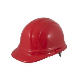 Casco tipo cachucha valiant rojo suspension matraca 6 pts | vallen