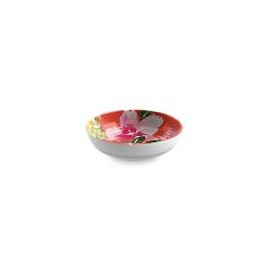 Bowl mediano melamina 20cm flor fucsia Fantasy Garden