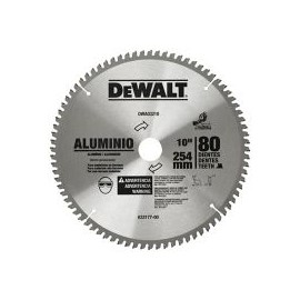 Disco Sierra 10 pulgX80 Dientes, Flecha 30 mm Accesorio para el corte de Aluminio de rendimiento profesional.