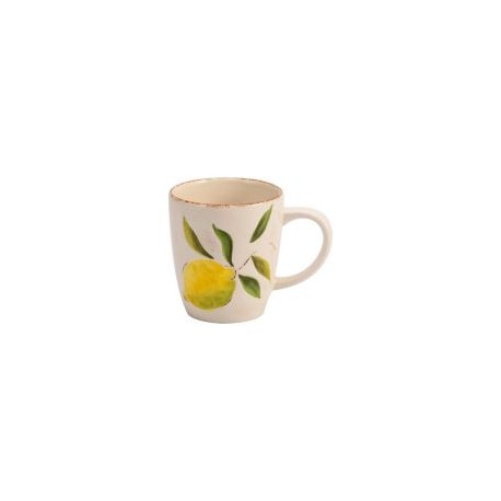 Taza cerámica limones