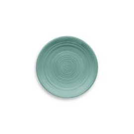 Plato base melamina 35cm liso aqua Fantasy Garden
