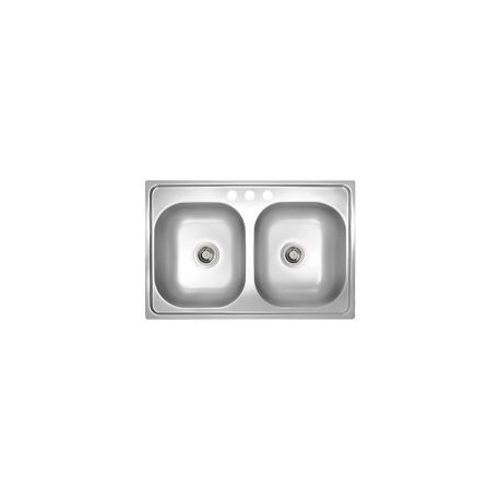 Fregadero 2 tinas con 2 cubetas 840.560