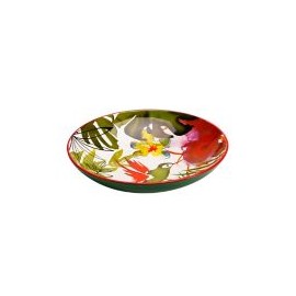 Ensaladera cerámica flores 34cm