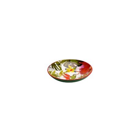 Ensaladera cerámica flores 34cm