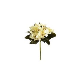 Ramo Mini Hortensias Crema Artificial