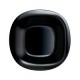 Plato llano 27 cm Carine negro