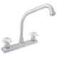 Mezcladora de cocina cromo 8"