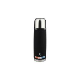 Termo para líquido 500 ml negro cuero