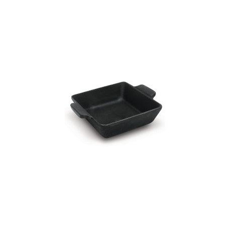 Mini platón cuadrado hierro forjado 13cm