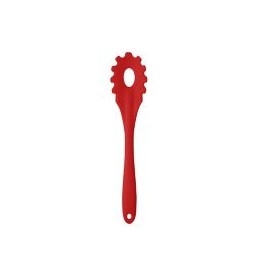 Cucharon Pasta Silicona Roja