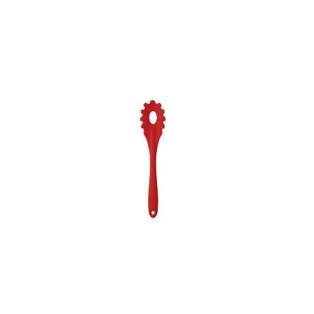 Cucharon Pasta Silicona Roja