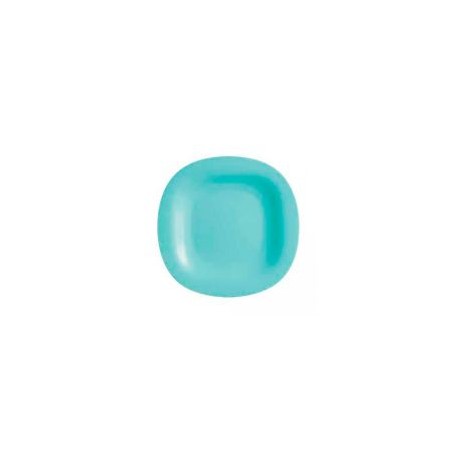 Plato hondo 22 cm Carine turquesa