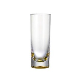 Vaso Acrílico Hb 410Ml Fondo Amarillo