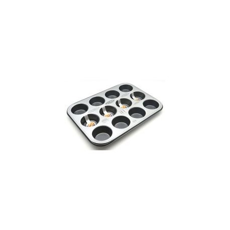 Molde antiadherente panque 12 cavidades