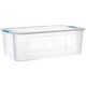 Caja bajo cama 30 lts traslucida