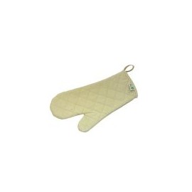 Guante 100% Algodón Liso Beige