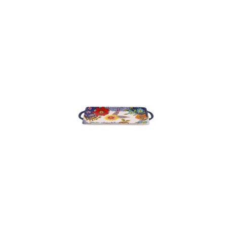 Bandeja rectangular Maite 22.5x41x3cm