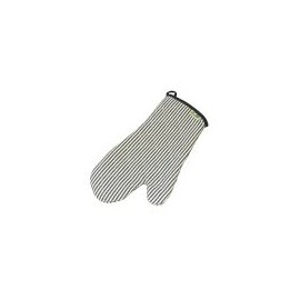 Guante 100% Algodón Rayas Blanco/Gris