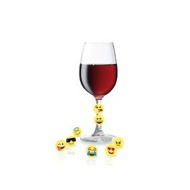 Marcadores de copas Emoticons