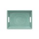Bandeja melamina 49x36 liso aqua Fantasy Garden