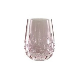 Juego 2 vaso Gaudi rosa