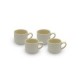 Set de tazas Expresos 4 piezas