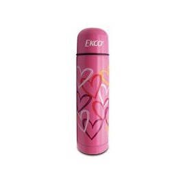 Termo Corazones Rosa