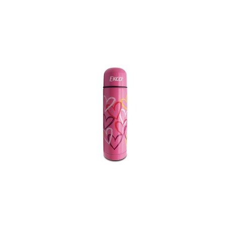 Termo Corazones Rosa