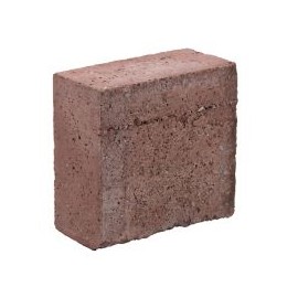 Adoquín cuadro rosa 20x20x6cm